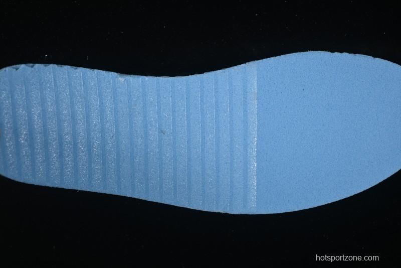 Nike Air Jordan 1 Low AJ1 Casual Sneakers with Blue Swoosh - 553558-146