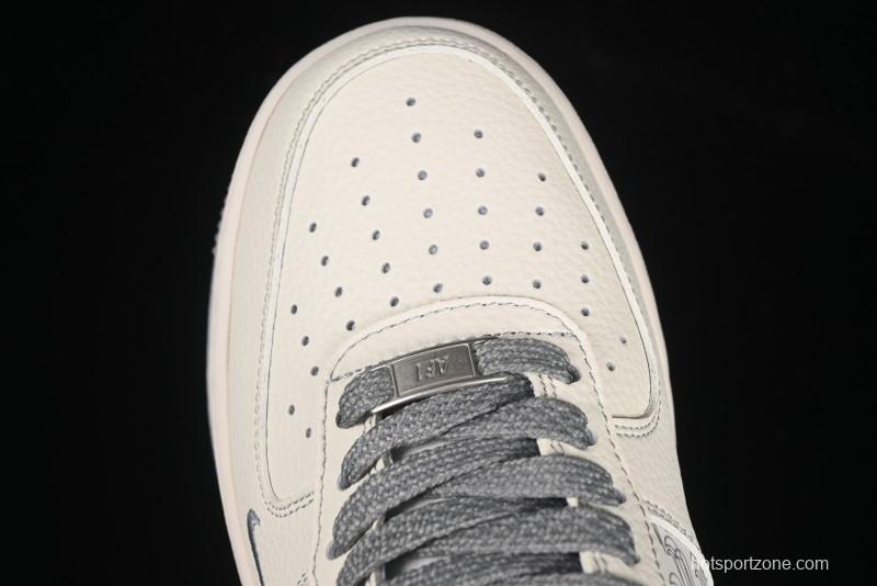Nike Air Force 1 '07 Low Collaboration Sneakers with Double Swoosh Design - HH7518-070