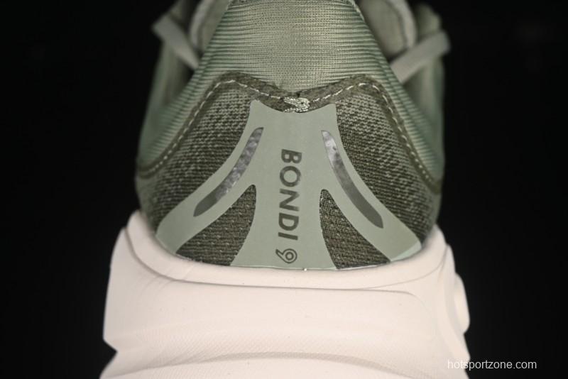 HOKA ONE ONE Bondi 9 Cushioned Running Shoes with Soft EVA Midsole - 1162011 SSSC