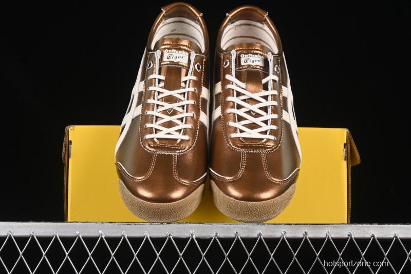 Onitsuka Tiger Mexico 66 SD Low-Top Leather Sneakers for Casual Running - 1183C468-200