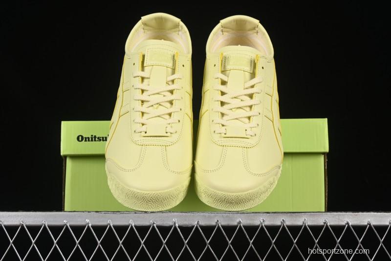 Onitsuka Tiger Mexico 66 Cactful-S Low-Top Leather Running Shoes in Pastel Colorway - 1183C347-750