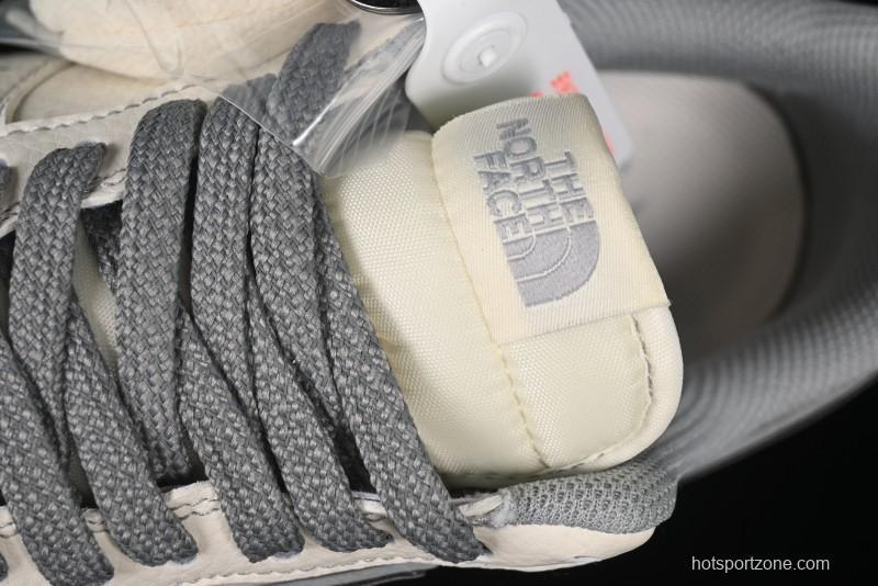 Nike Air Force 1 '07 Low The North Face x CDG Light Grey Swoosh Casual Sneakers - HH7518-052