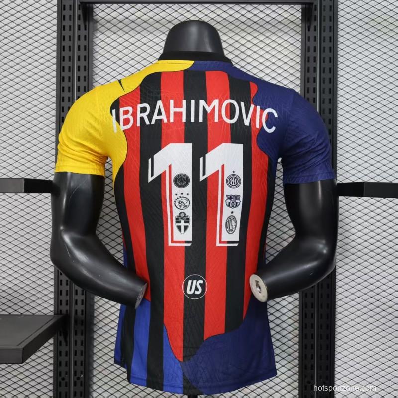 Player Version 25/26 AC Milan Ibrahimović Special Jersey