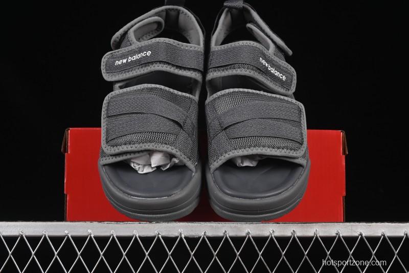 New Balance Summer Retro Sandals SDL3206I with High-Frequency Soft Sole and Elastic Strap