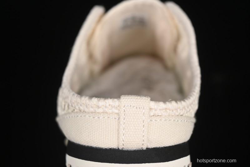 Onitsuka Tiger Mexico 66 Sabot Slip-On Sneakers with Breathable Mesh Upper - 1183C123-103