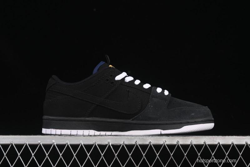 Nike SB Dunk Low Pro ISO Black Gum Rubber SB Low-Top Skateboarding Shoes - CD2563-006