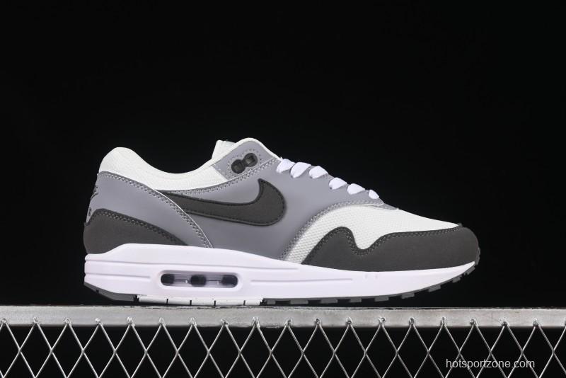 Nike Air Max 1 Retro Running Shoes with Half-Sole Air Cushion - HM9936-001