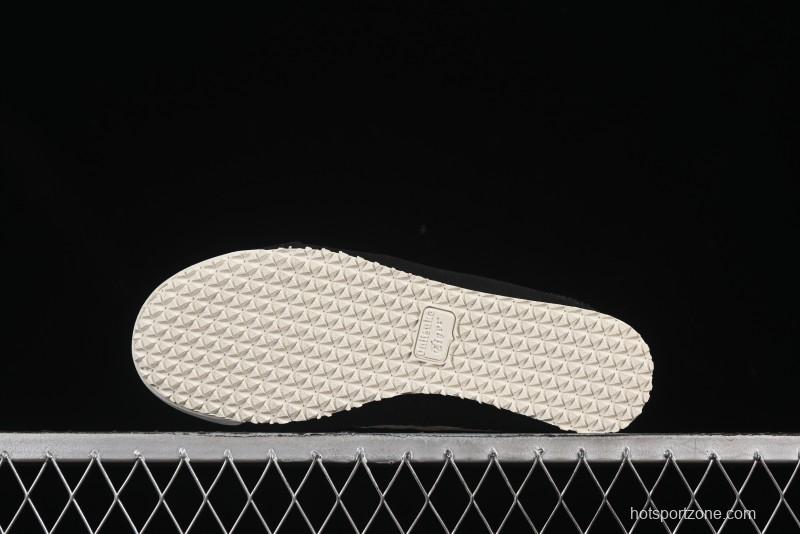 Onitsuka Tiger Mexico 66 Sabot Slip-On Shoes with Breathable Mesh Upper - 1183C123-001