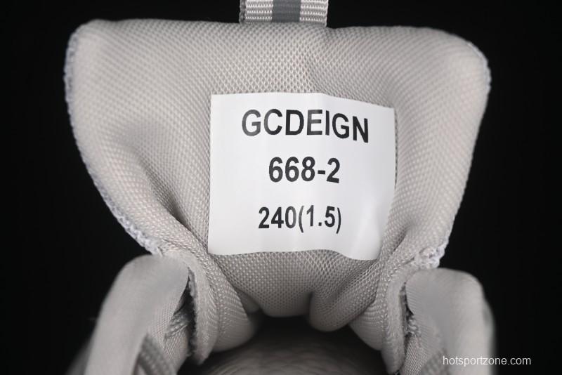 GG-CC 25ss New Platform Chunky Sneakers with 7CM Height Increase and Irregular Design - 668-2 Black