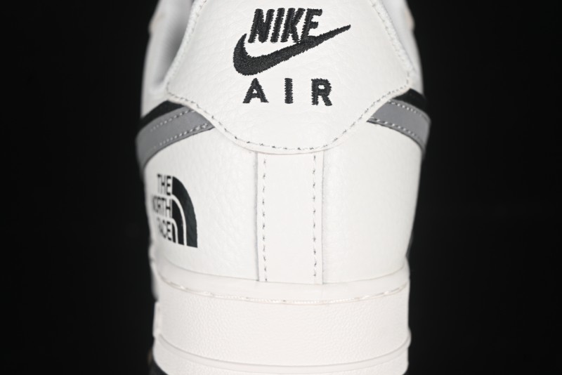 Nike Air Force 1 '07 Low The North Face Collaboration Beige Double Swoosh Casual Sneakers - AM1588-006