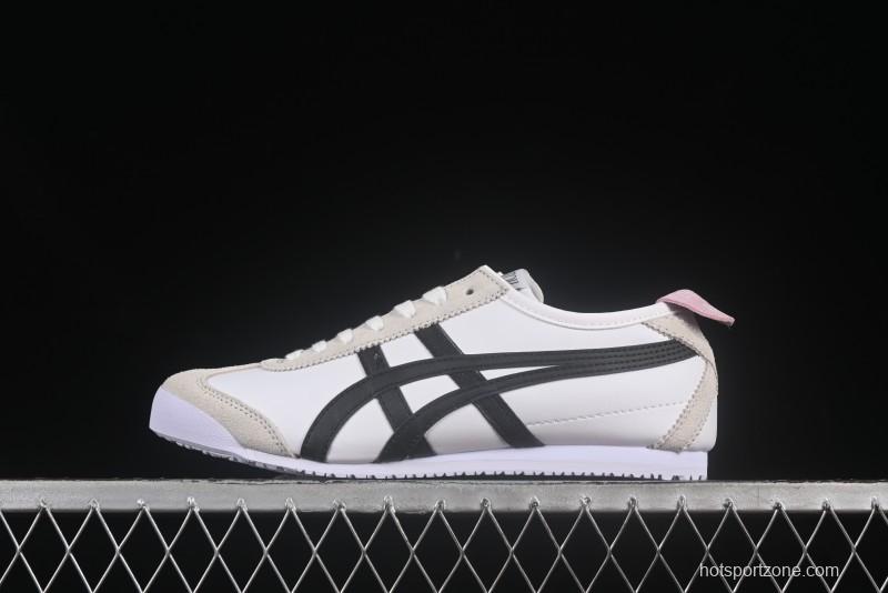Onitsuka Tiger Mexico 66 Low-Top Leather Sneakers for Casual Running - 1183C380-100