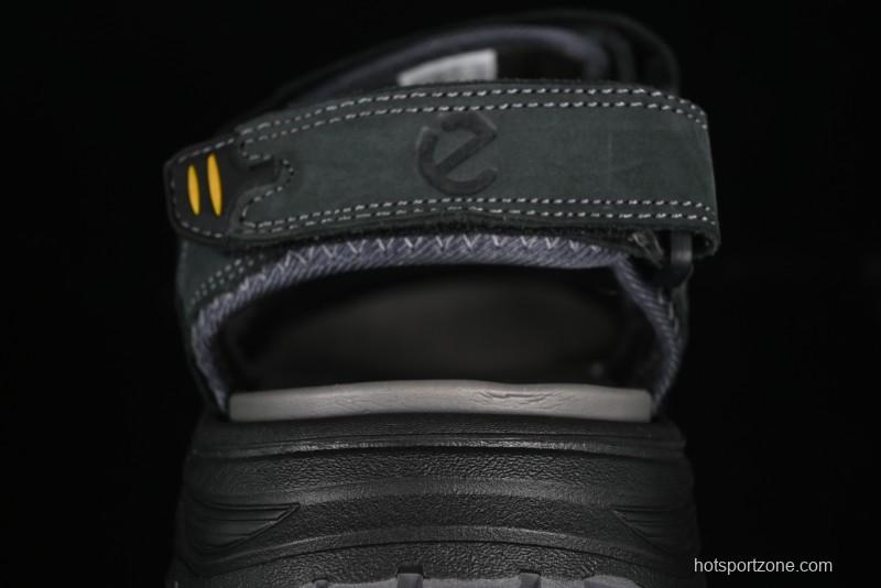 ECCO Off Trail Series Sporty Casual Sandals with Adjustable Hook-and-Loop Closure - 63251701002