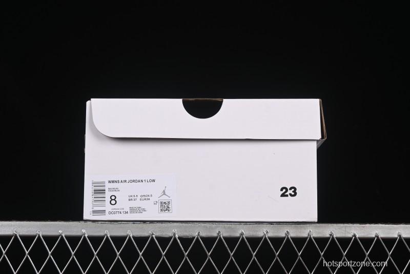 Nike Air Jordan 1 Low AJ1 White Mint Green Low-Top Casual Lifestyle Sneakers - DC0774-134