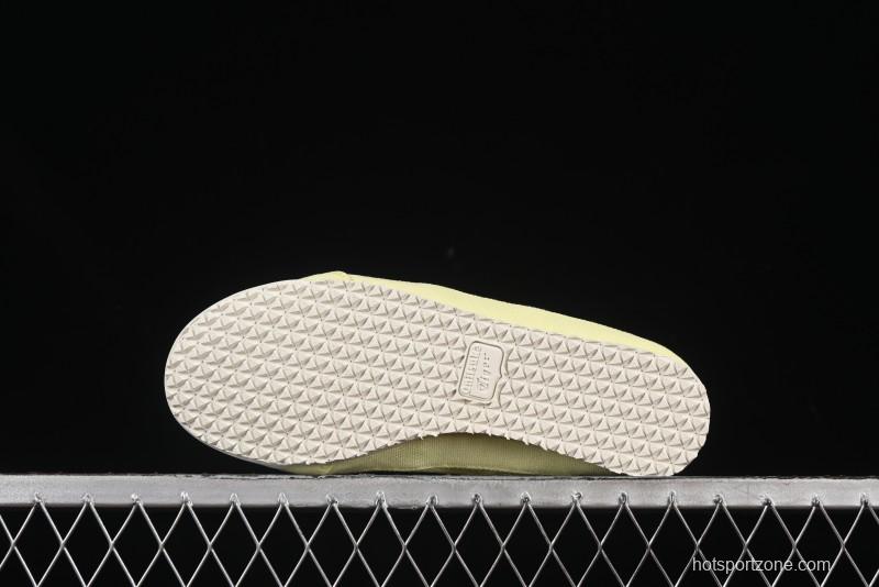 Onitsuka Tiger Mexico 66 Sabot Slip-On Sneakers with Breathable Mesh Upper - 1183A707-750