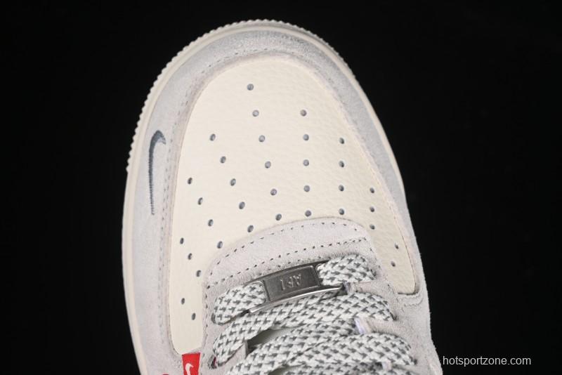 Nike Air Force 1'07 Low The North Face Collaboration Dual-Tone Snake Year Edition Casual Sneakers - YX5066-313