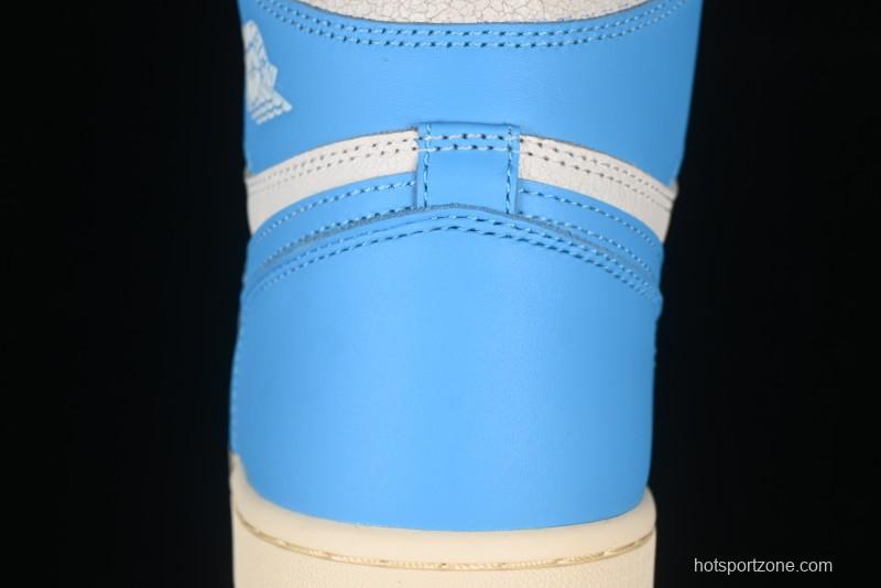 Nike Air Jordan 1 High OG "UNC Reimagined" Retro Basketball Shoes - DZ5485-402
