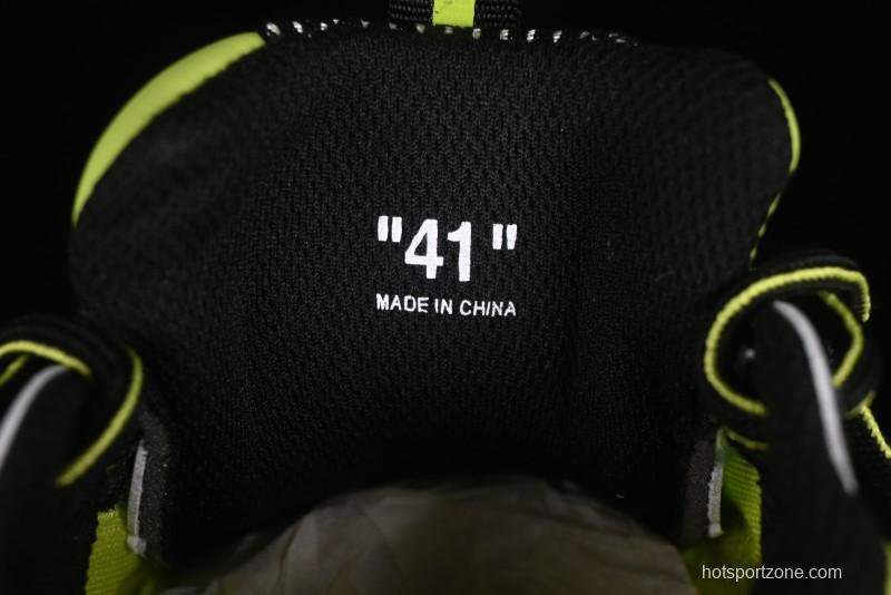 Off-White Be Right White Green Low-Top Lifestyle Casual Shoes - X.E5