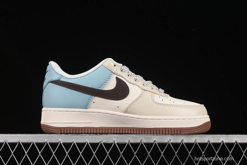 Nike Air Force 1 '07 Low LV Collaboration Summer Blue Casual Sneakers - JJ2508-702
