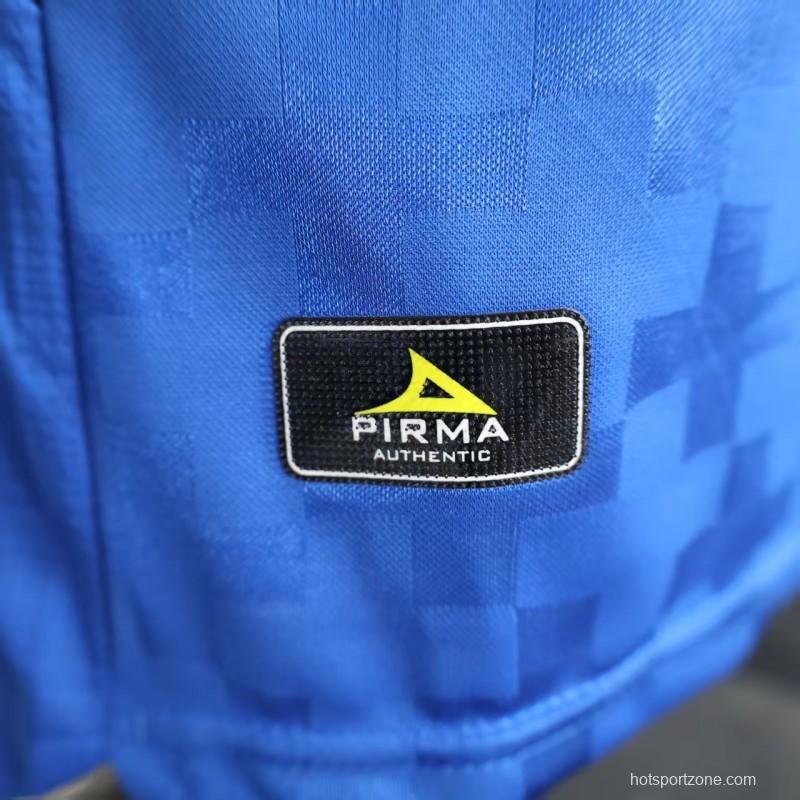 Player Version 25/26 Cruz Azul Home Blue with Digital Pixel Pattern Jersey