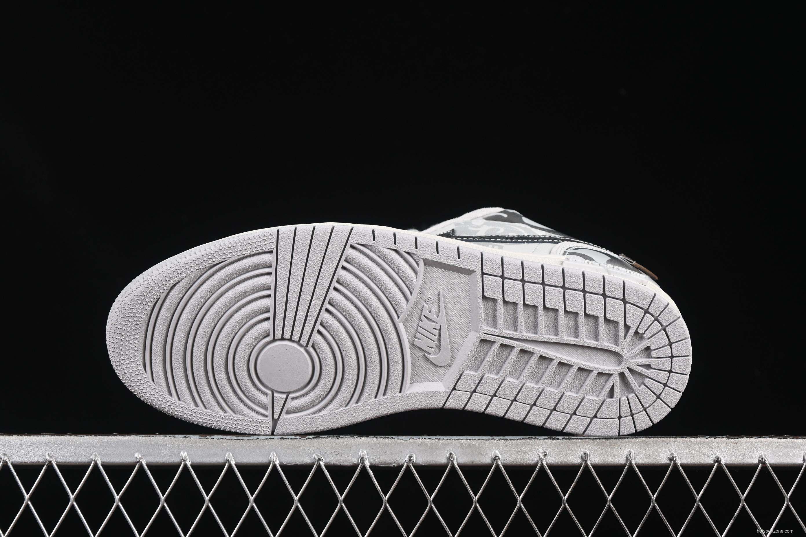 Nike Air Jordan 1 Low AJ1 Panda Mischief CNY Playful Dragon Low-Top Casual Sneakers - HF1567-200