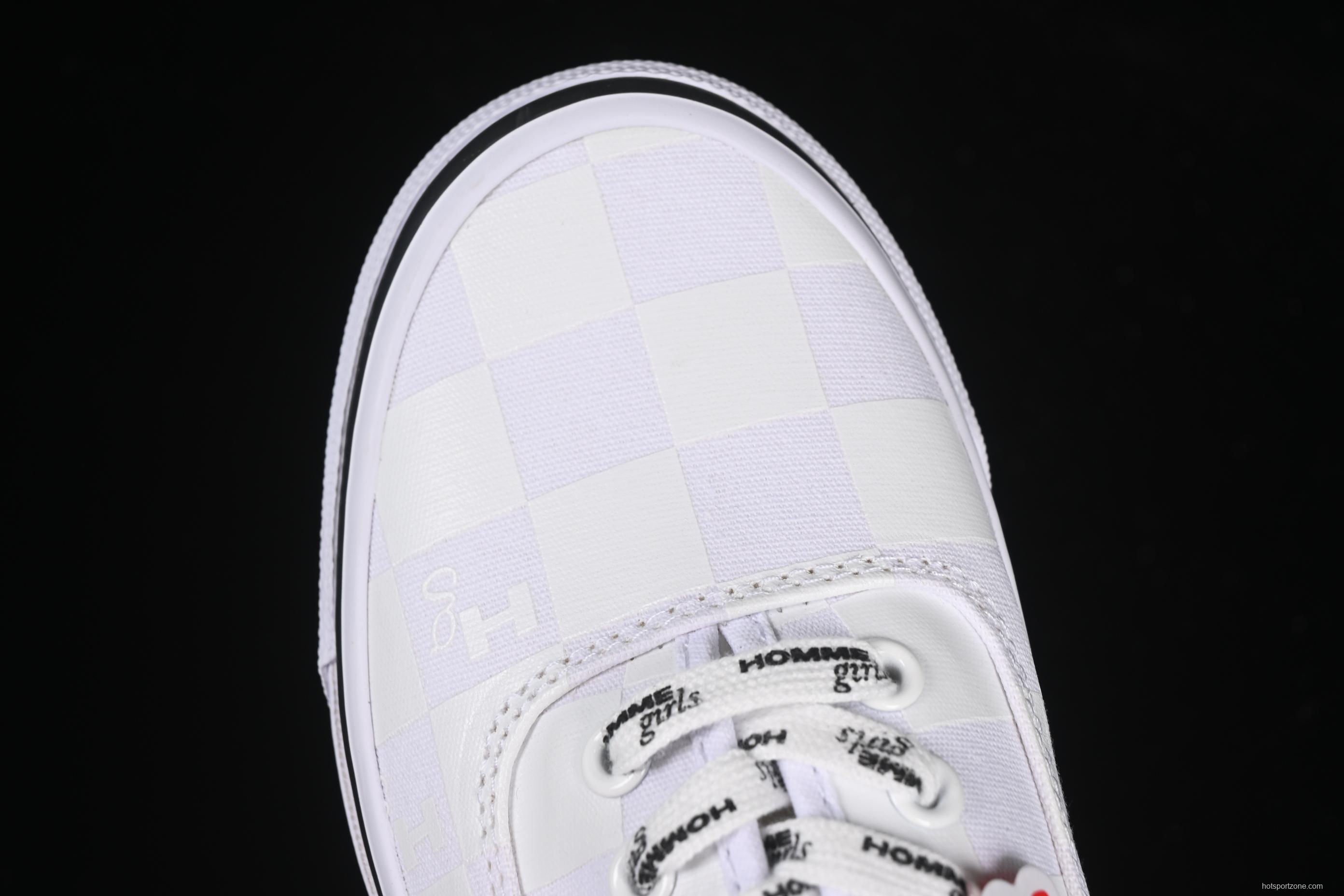 Vans Authentic 44 DX Checkerboard Slip-On Skate Shoes - VN000EEUCCZ
