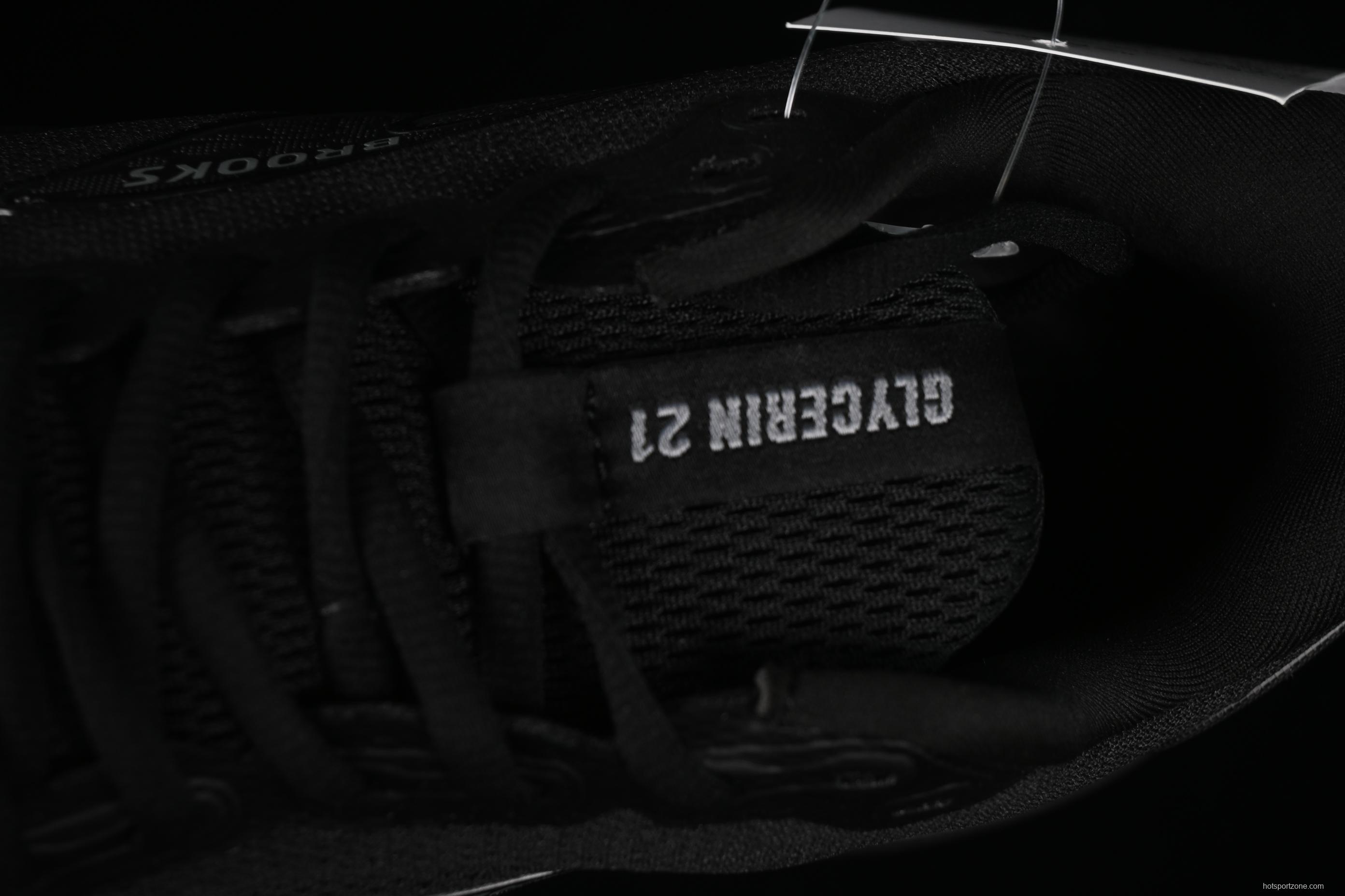 Brooks Glycerin 21 Cushioned Marathon Nitrogen Running Shoes - 1104192E020