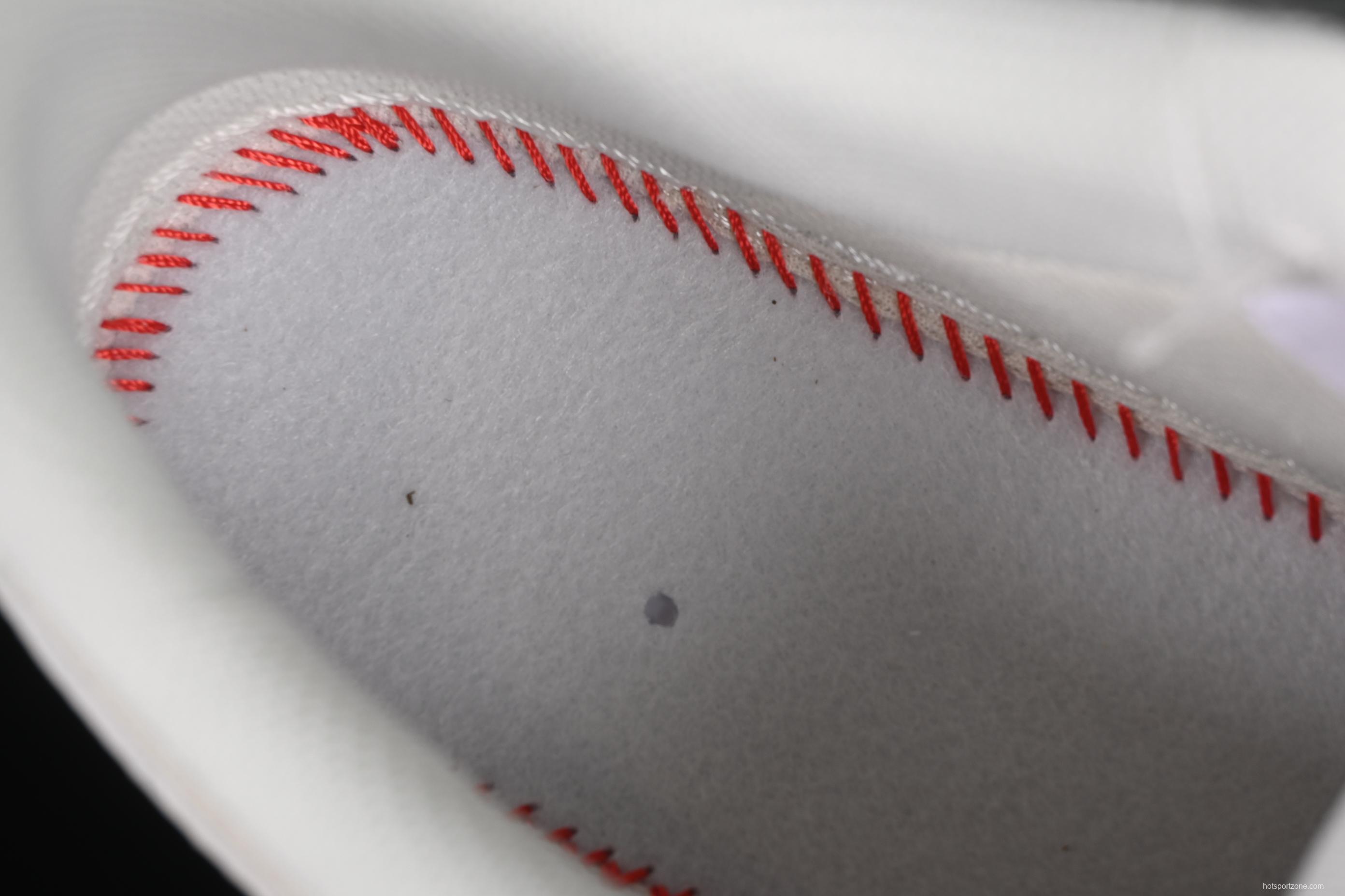 Nike Air Force 1 '07 Low Supreme Collaboration Two-Tone Red Grey Casual Sneakers - XX3168-157