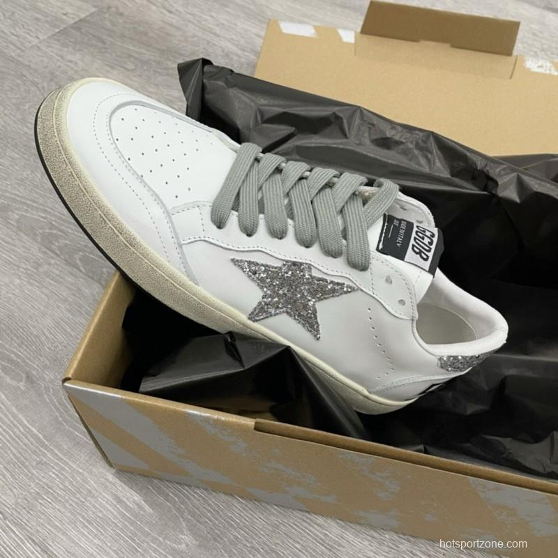 2024 Unisex GGDB White Grey Leather Sneakers MJ00260