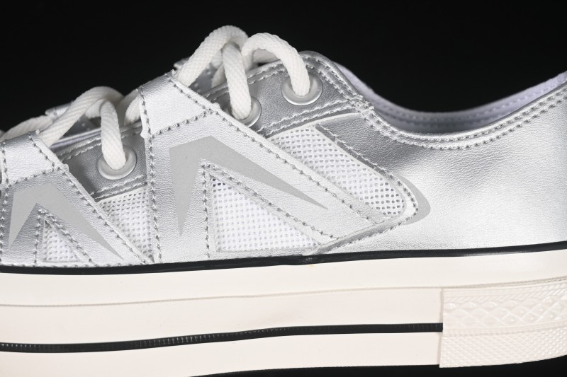 Converse Chuck 1970s Future Silver Low-Top Casual Sneakers - A15188C