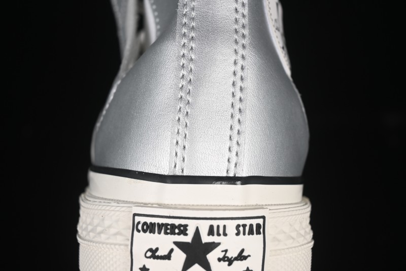 Converse Chuck 1970s Future Silver High-Top Casual Sneakers - A15187C