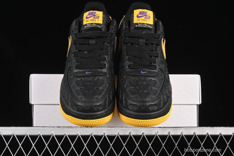 Nike Air Force 1 '07 Low Kobe Full-Grain Leather Casual Sneakers - HV5122-001