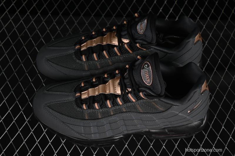 Nike Air Max 95 Retro Cushioned Running Shoes - HQ6457-001