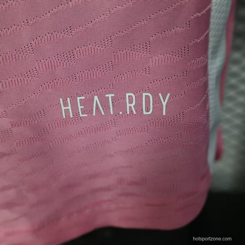 Player Version 2025 Argentina National Team Pink Training Jersey