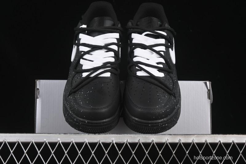Nike Air Force 1'07 Low White Starry Splatter Casual Sneakers - ZH0316-090
