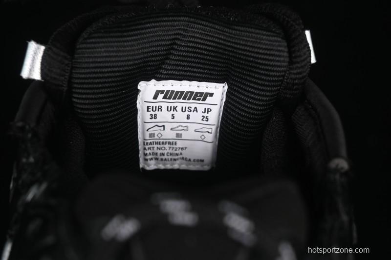 Balenciaga Runner Kith Four Color Retro Casual Shoes - W3RMU1100