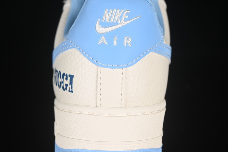 Nike Air Force 1 '07 Low Gucci Collaboration Ice Blue Low-Top Casual Sneakers - DF0188-067