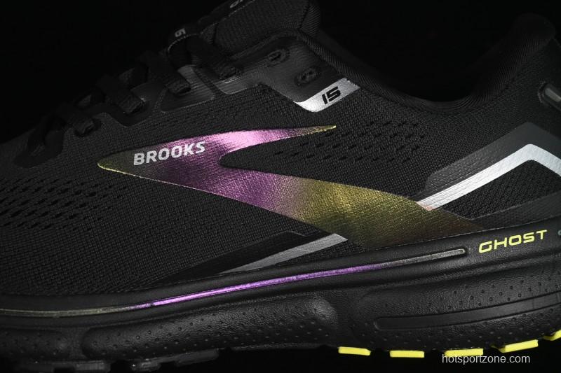 Brooks Ghost 15 Low-Cut Breathable Cushioned Support Casual Running Shoes - 1203801B189