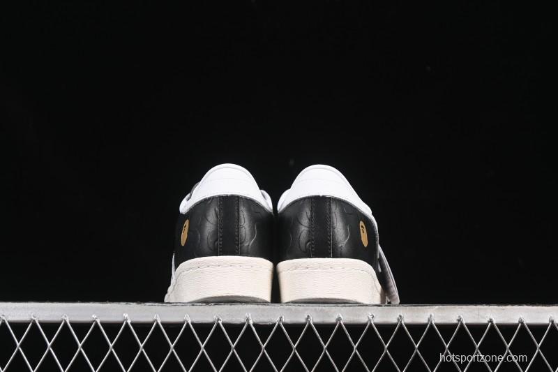 Adidas Bape Superstar Casual Sneakers with Shell Toe Design - JQ3666