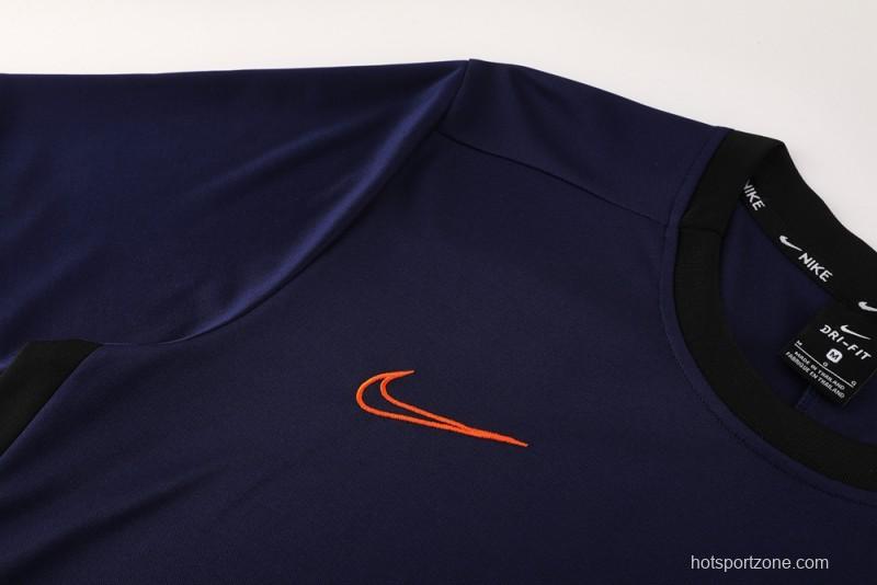 2025 NIKE Navy Short Sleeve Jersey + Shorts
