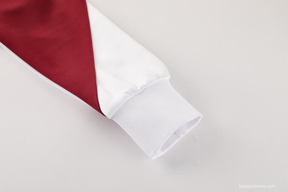 25/26 PSG Red Full Zipper Jacket +Long Pants