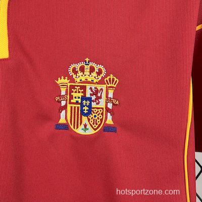Retro 1998 Spain Home Jersey