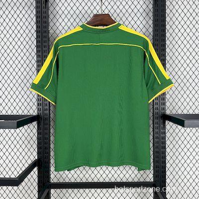 Retro 1998 Brazil Goalkeeper Green Jersey