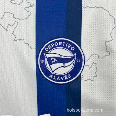 2025/26 Deportivo Alaves Home Jersey