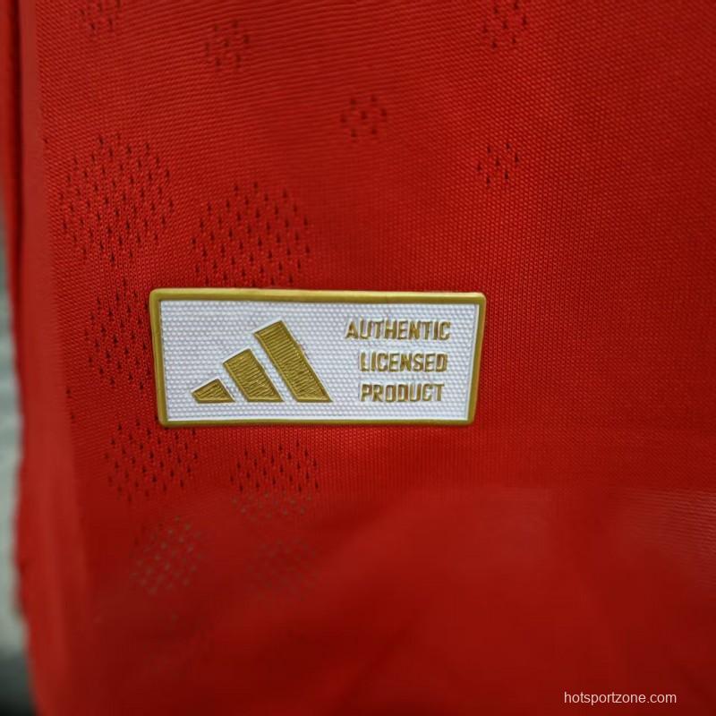 Player Version 25/26 Benfica Home Jersey