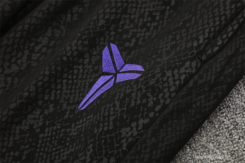 25/26 Barcelona Purple Joint Edition Half Zipper Jacket+Long Pants