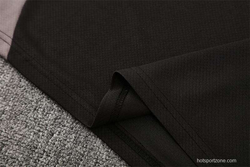 25/26 Manchester City Black with XS Short Sleeve+Soccer Shorts