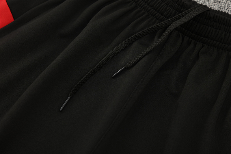 25/26 Portugal Red Half Zipper Jacket+Long Pants