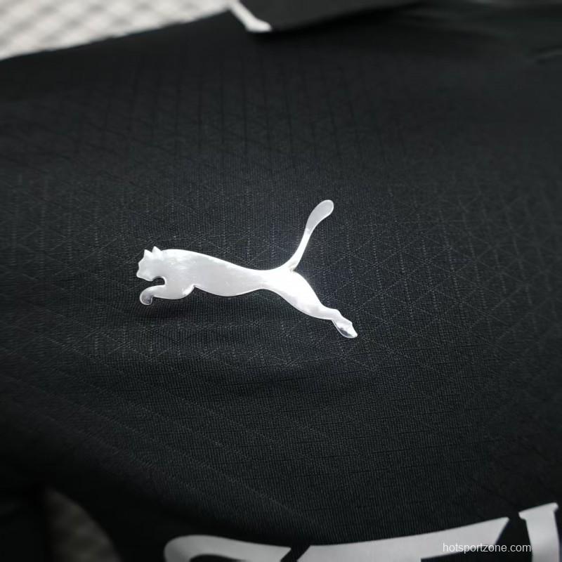 Player Version 25/26 Manchester United Away Black Jersey