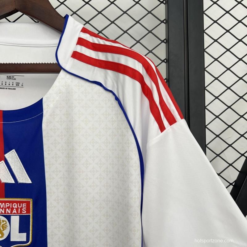 25/26 Olympique Lyonnais/Lyon Home Jersey