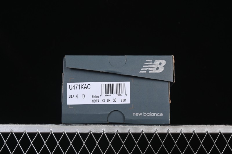 New Balance 471 Series Fabric and Leather Lifestyle Casual Shoes - U471KAC